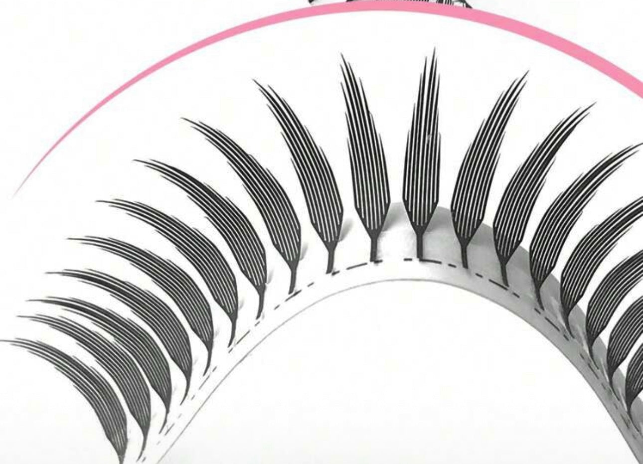 Anime Feathered Spikes Single Length Trays