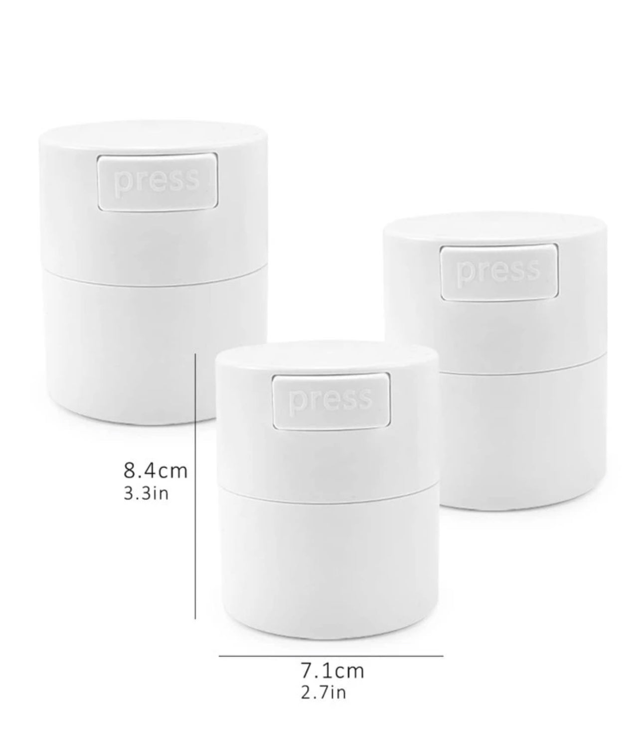 Eyelash Glue Airtight Container