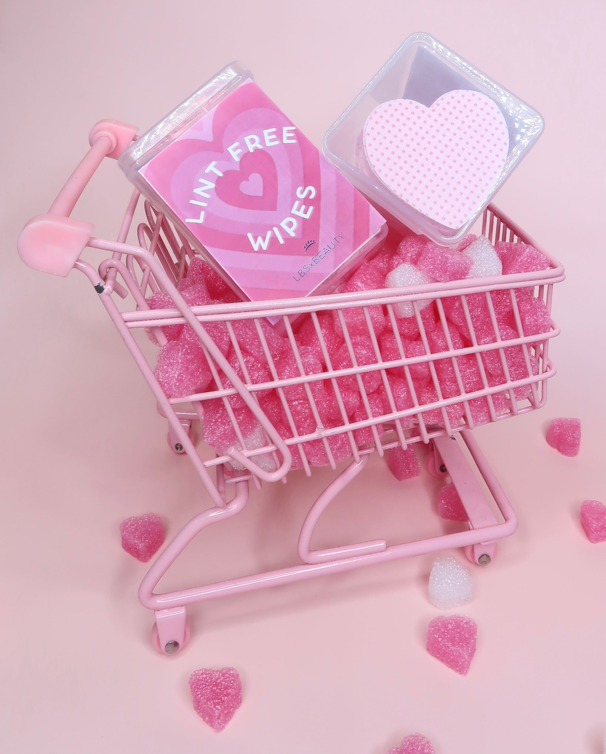 Heart Lint Free Wipes x 200 Pack